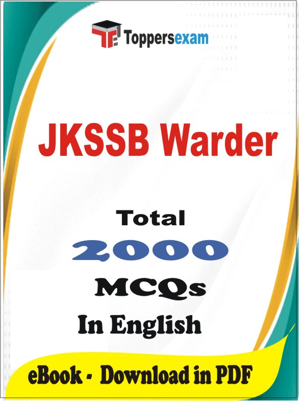 JKSSB Warder PDF Book In English - MCQ / Objective Questions