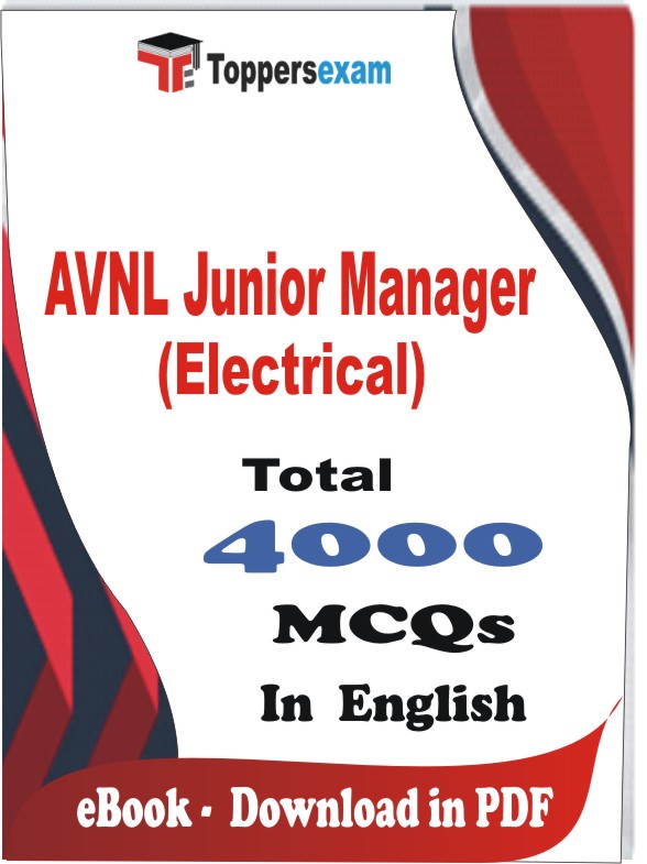 AVNL Junior Manager (Electrical) PDF Book In English - MCQ / Objective Questions