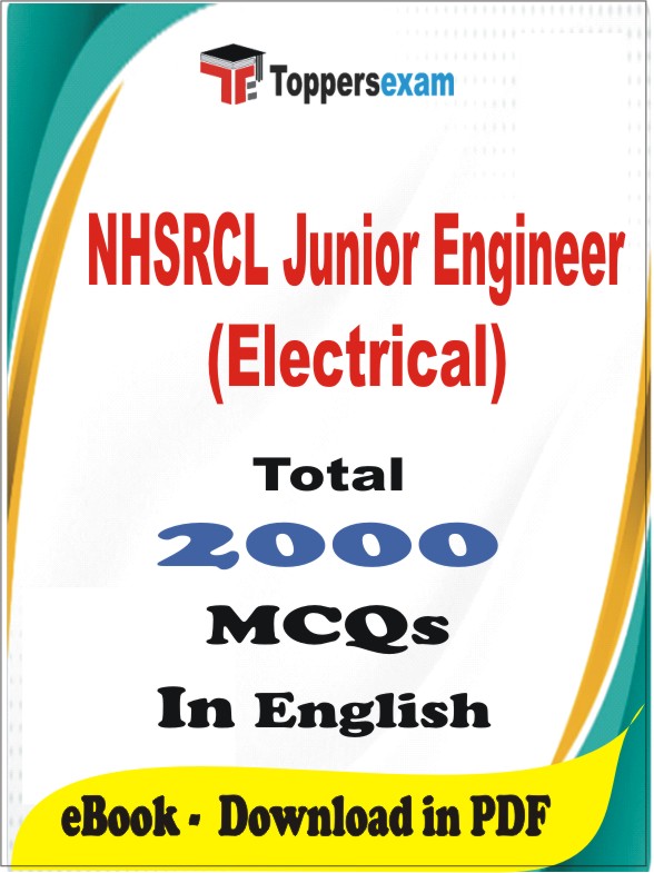 NHSRCL Junior Engineer (Electrical) PDF Book In English - MCQ / Objective Questions