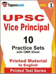 UPSC Vice Principal Book in English - Practice Set (VOL.1)