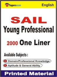 SAIL Young Professional One Liner Book in English