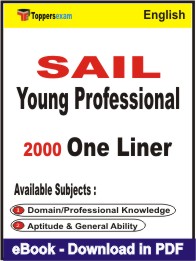 SAIL Young Professional One Liner Book PDF in English
