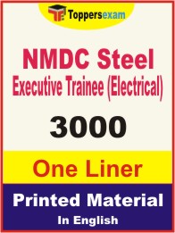 NMDC Steel Executive Trainee (Electrical) One Liner Book in English