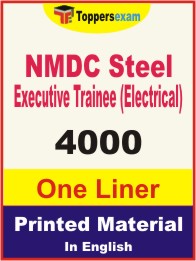 NMDC Steel Executive Trainee (Electrical) One Liner Book in English