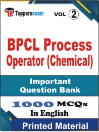 BPCL Process Operator (Chemical) Book in English - Objective MCQ (VOL.2)