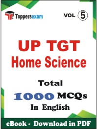 UP TGT Home Science PDF Book In English - MCQ / Objective Questions (VOL.5)