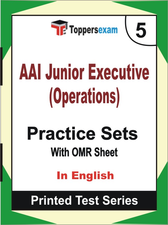 AAI Junior Executive (Operations) Book in English - Mock Test / Practice Set