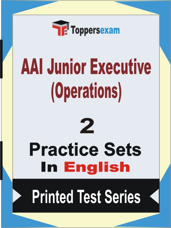 AAI Junior Executive (Operations) Book in English - Question Paper / Practice Set