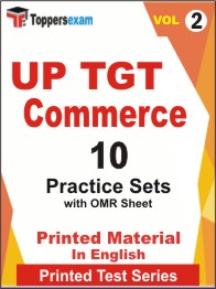 UP TGT Commerce Book in English - Practice Set (VOL.2)