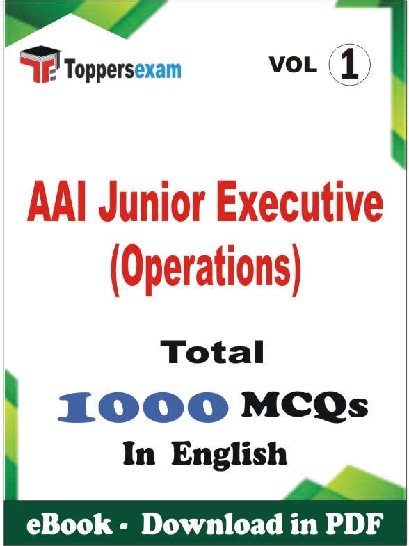 AAI Junior Executive (Operations) PDF Book In English - MCQ / Objective Questions (VOL.1)