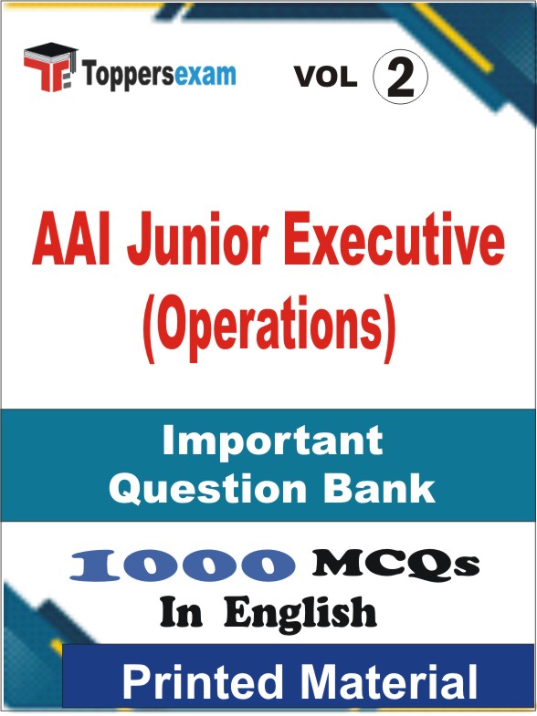 AAI Junior Executive (Operations) Book in English - Objective MCQ (VOL.2)