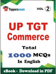 UP TGT Commerce PDF Book In English - MCQ / Objective Questions (VOL.2)