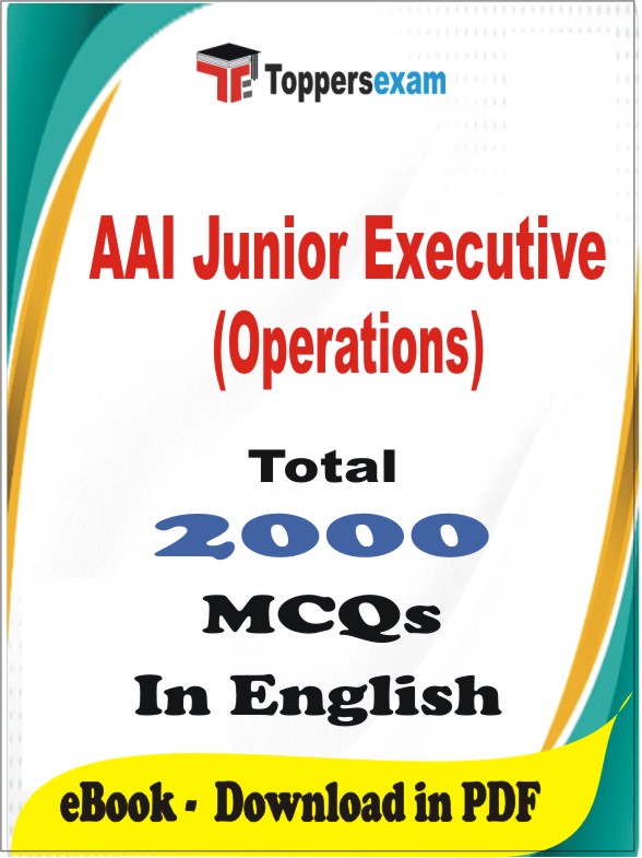 AAI Junior Executive (Operations) PDF Book In English - MCQ / Objective Questions