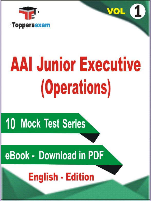 AAI Junior Executive (Operations) Test PDF Book in English - Mock Test/Practice Set (VOL.1)