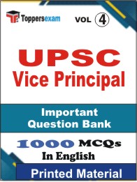UPSC Vice Principal Book in English - Objective MCQ (VOL.4)