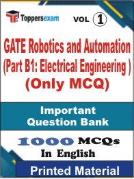 GATE Robotics and Automation (Part B1: Electrical Engineering ) (Only MCQ) Book in English - Objective MCQ (VOL.1)