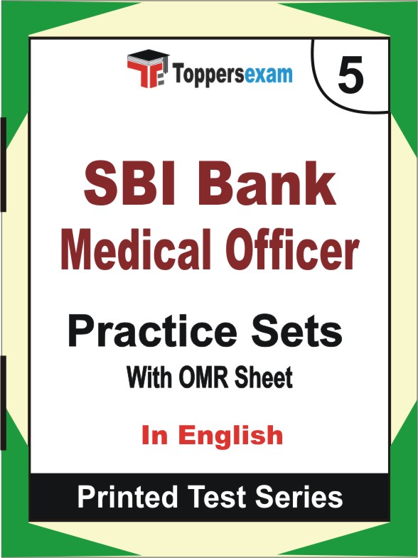 SBI Bank Medical Officer Book in English - Mock Test / Practice Set