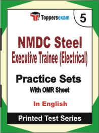 NMDC Steel Executive Trainee (Electrical) Book in English - Mock Test / Practice Set