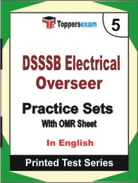 DSSSB Electrical Overseer Book in English - Mock Test / Practice Set