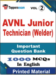 AVNL Junior Technician (Welder) Book in English - Objective MCQ (VOL.2)