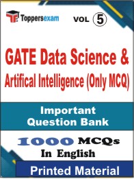 GATE Data Science & Artifical Intelligence (Only MCQ) Book in English - Objective MCQ (VOL.5)