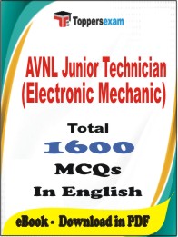 AVNL Junior Technician (Electronic Mechanic) PDF Book in English - MCQ / Objective Questions