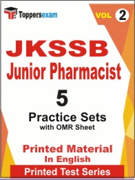JKSSB Junior Pharmacist Book in English - Practice Set (VOL.2)