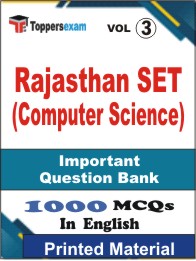 Rajasthan SET (Computer Science) Book in English - Objective MCQ (VOL.3)