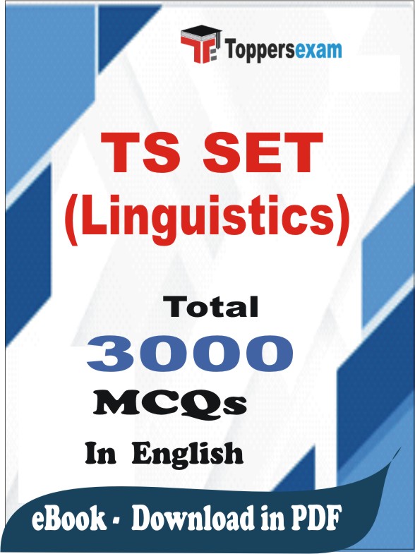 TS SET (Linguistics) PDF Book In English - MCQ / Objective Questions