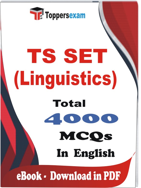 TS SET (Linguistics) PDF Book In English - MCQ / Objective Questions