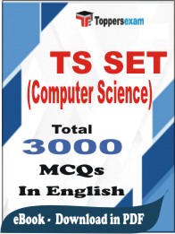 TS SET (Computer Science) PDF Book in English - MCQ / Objective Questions