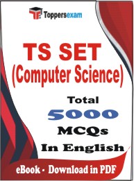 TS SET (Computer Science) PDF Book in English - MCQ / Objective Questions