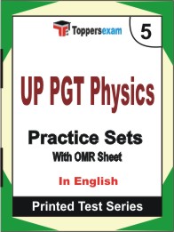 UP PGT Physics Book in English - Mock Test / Practice Set