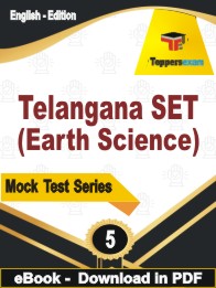 Telangana SET (Earth Science) Test PDF Book In English - Practice Set