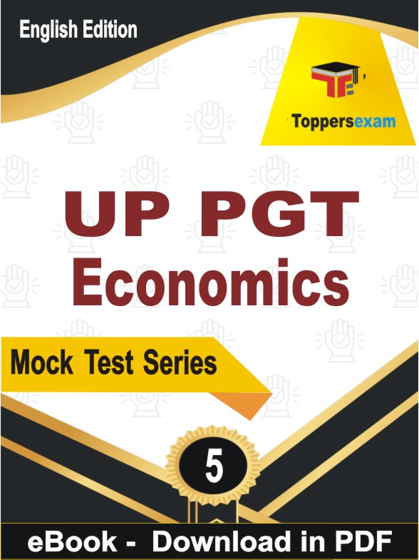 UP PGT Economics PDF Book In English - Practice Set