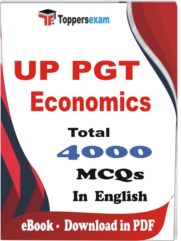 UP PGT Economics PDF Book In English - MCQ / Objective Questions