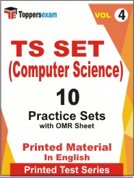TS SET (Computer Science) Book in English - Practice Set (VOL.4)