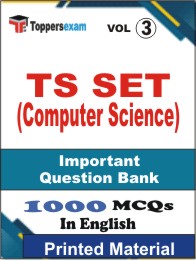 TS SET (Computer Science) Book in English - Objective MCQ (VOL.3)