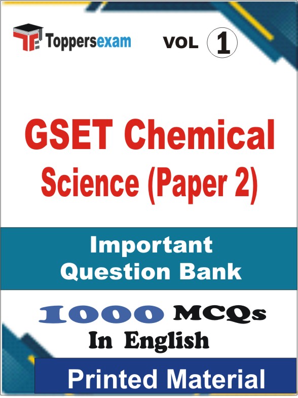 GSET Chemical Science (Paper 2) Book in English - Objective MCQ (VOL.1)