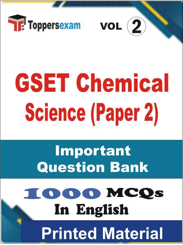 GSET Chemical Science (Paper 2) Book in English - Objective MCQ (VOL.2)