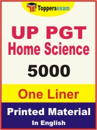 UP PGT Home Science One Liner Book in English
