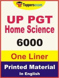 UP PGT Home Science One Liner Book in English