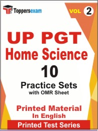 UP PGT Home Science Book in English - Practice Set (VOL.2)