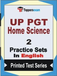UP PGT Home Science Book in English - Question Paper / Practice Set