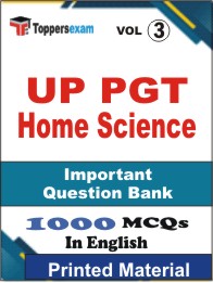 UP PGT Home Science Book in English - Objective MCQ (VOL.3)