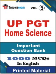 UP PGT Home Science Book in English - Objective MCQ (VOL.5)