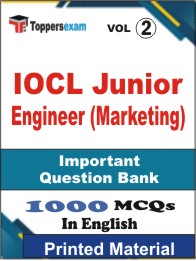 IOCL Junior Engineer (Marketing) Book in English - Objective MCQ(VOL.2)