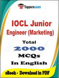 IOCL Junior Engineer (Marketing) PDF Book in English - MCQ / Objective Questions