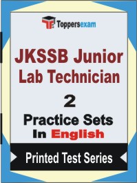 JKSSB Junior Lab Technician Book in English - Question Paper / Practice Set