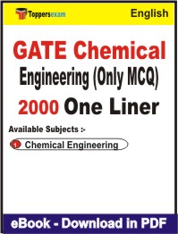 GATE Chemical Engineering (Only MCQ) One Liner Book PDF in English